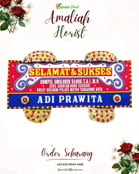 Papan Bunga Ucapan Selamat Sidogiri